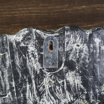 Сувенир «Голова слона», 30×30×11 см, дерево