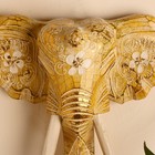 Сувенир «Голова слона», 28×26×10.5 см, дерево - Фото 4