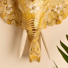 Сувенир «Голова слона», 28×26×10.5 см, дерево - Фото 5