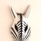 Маска «Зебра», 30×11×4.5 см, дерево - Фото 2