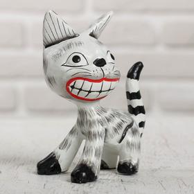 Сувенир «Кот улыбака», 9×5.5×11.5 см, дерево
