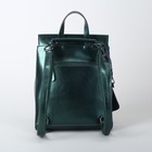 Рюкзак мол L-048, 27*10*34, отдел на молнии, н/карман, с кошельком, зеленый - Фото 3