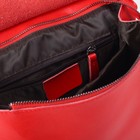 Рюкзак мол L-048, 27*10*34, отдел на молнии, н/карман, с кошельком, красный - Фото 5