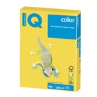 Бумага цветная А3, 250 листов IQ COLOR Intensive, 160г/м2, CY39-канареечно-жёлтая - Фото 1