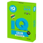 Бумага цветная А3 500 л, IQ COLOR Intensive, 80 г/м2, зеленая, MA42 - Фото 1