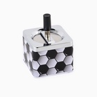 Пепельница бездымная «Футбол», 8.5×11 см - Фото 3