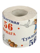 Туалетная бумага «Нежная 56», 1 слой - Фото 1