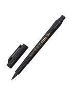 Кисть для каллиграфии, заправляемая, с запасными чернилами, чёрная - фото 120327010