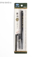 Кисть для каллиграфии, заправляемая, с запасными чернилами, чёрная - Фото 4