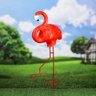 Садовая фигура "Фламинго", розовый цвет, 65 см - Фото 5
