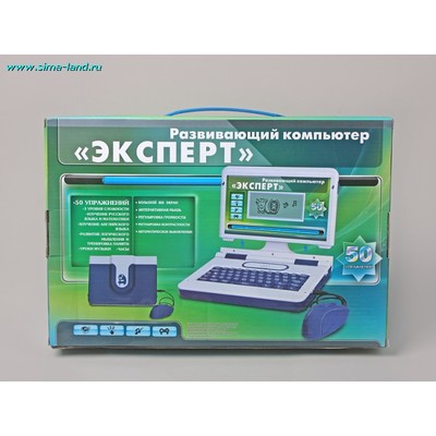 Компьютер "Эксперт" (50 упражнений) русский/английский + мышь