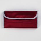 Набор кистей для макияжа "Элит", 10 предметов, на кнопке, цвет красный - Фото 4