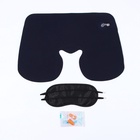 Дорожный набор: подушка для шеи, маска для сна, беруши - Фото 5