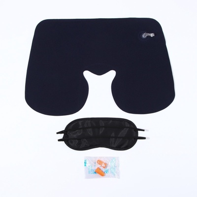 Дорожный набор: подушка для шеи, маска для сна, беруши