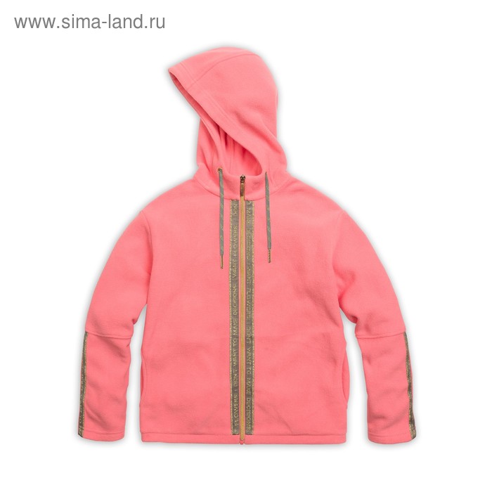 Куртка для девочки, рост 116 см, цвет розовый - Фото 1