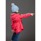 Ветровка для девочки, рост 104 см, цвет красный - Фото 2