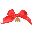 Колокольчик выпускной с красным объемным бантом - Фото 1