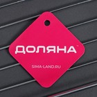 Полка для ванной Доляна, на присосках, 20×10×10 см, хромированная - Фото 4