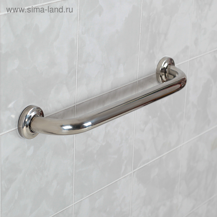 Поручень для ванны Штольц Stölz, 40×5×7,5 см, нержавеющая сталь - Фото 1