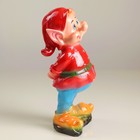 Садовая фигура "Тролль" красный малый 30х14х12см - Фото 2