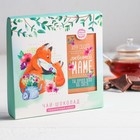 Набор чай чёрный 50 г и шоколад "Любимой маме" - Фото 1