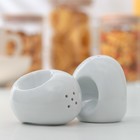 Набор для специй «Модерн», 2 предмета: солонка и перечница 60 мл, на деревянной подставке - Фото 2