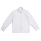 Сорочка для мальчика, размер 28, рост 110/116 см, цвет белый 16 - Фото 1