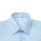 Сорочка для мальчика, размер 31, рост 128/134 см, цвет светло-голубой 16 - Фото 3