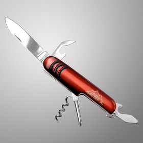 Нож швейцарский "Нейт",  6в1, красный