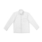 Сорочка для мальчика, размер 26, рост 98/104 см, цвет белый-жаккард 16 - Фото 1
