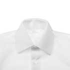 Сорочка для мальчика, размер 26, рост 98/104 см, цвет белый-жаккард 16 - Фото 4