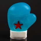 Мыло фигурное "Боксерская перчатка" синяя 150 г - Фото 1