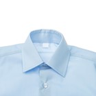 Сорочка для мальчика, размер 25, рост 86/92 см, цвет светло-голубой 16_1 - Фото 3