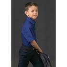 Сорочка для мальчика, размер 26, рост 98/104 см, цвет тёмно-синяя16_1 - Фото 2