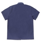 Сорочка для мальчика, размер 27, рост 104/110 см, цвет тёмно-синяя16_1 - Фото 4