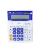 Калькулятор настольный 12-разрядный КК-1200C, белый/синий - Фото 1