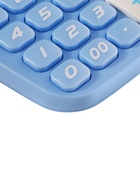 Калькулятор настольный 12-разрядный КК-3825 В, голубой - Фото 3