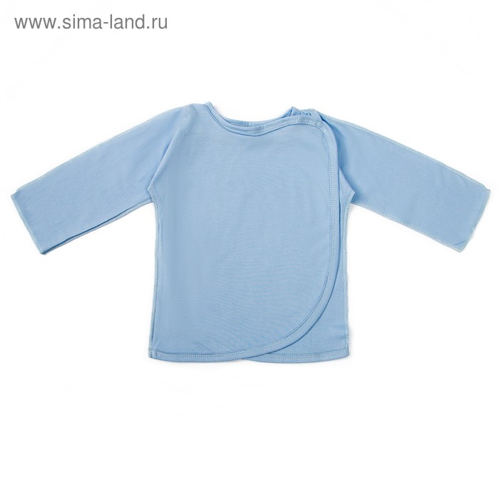 Распашонка для мальчика, рост 68 см, цвет голубой E011013K68_М - Фото 1