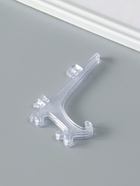 Подставка для тарелок декоративных d=10-13 см Diana, прозрачная, пластик, 10 см - Фото 2