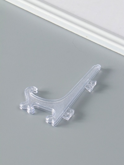 Подставка для тарелок декоративных d=10-13 см Diana, прозрачная, пластик, 10 см