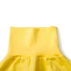 Ползунки детские, рост 62 см, цвет жёлтый/белый M055011Y62_М - Фото 3