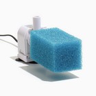 Губка прямоугольная для фильтра № 3, крупнопористая, 6×6×12 см, синяя - Фото 5