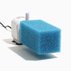 Губка прямоугольная для фильтра № 9, крупнопористая, 8×8×16 см, синяя - Фото 5