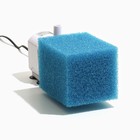 Губка прямоугольная для фильтра № 10, крупнопористая, 10×10×14 см, синяя - Фото 5