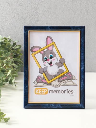Фоторамка для фото 15×21 см Keep memories «Офис», бирюза, (пластик)
