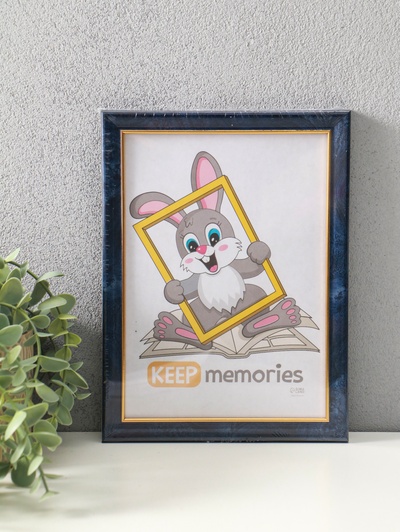 Фоторамка для фото 15×21 см Keep memories «Офис», бирюза, (пластик)