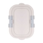 Контейнер для корма «Друг», 10 л, овальный, пластик, цвет МИКС - Фото 3