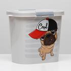 Контейнер Dogs для корма, овальный, 10 л, микс цветов - Фото 9