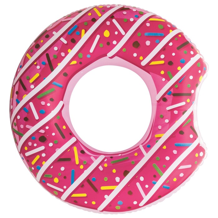 Круг для плавания «Пончик», d=107 см, от 12 лет, цвет МИКС, 36118 Bestway - фото 1911284118