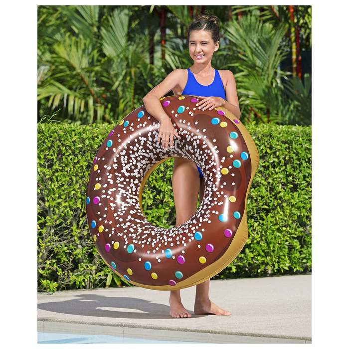 Круг для плавания «Пончик», d=107 см, от 12 лет, цвет МИКС, 36118 Bestway - фото 1911284125